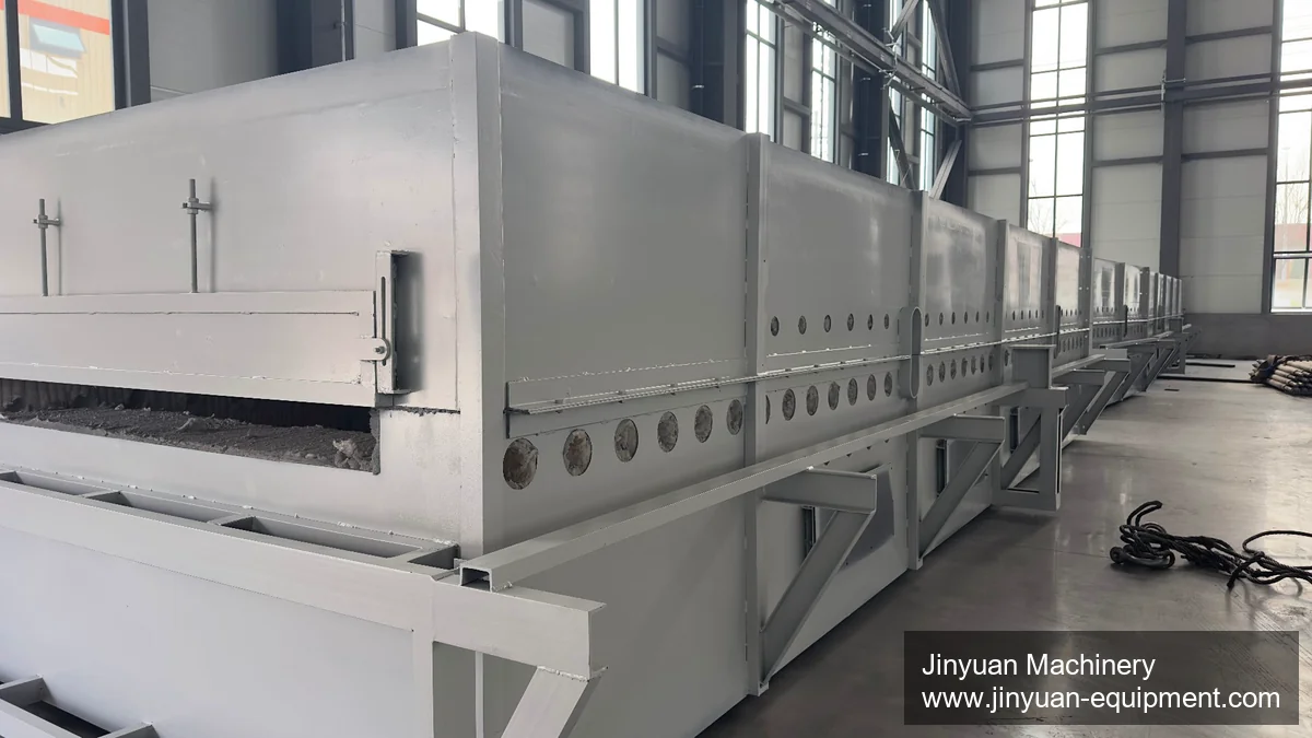 Ceramic fiber heat treatment curing oven in production line