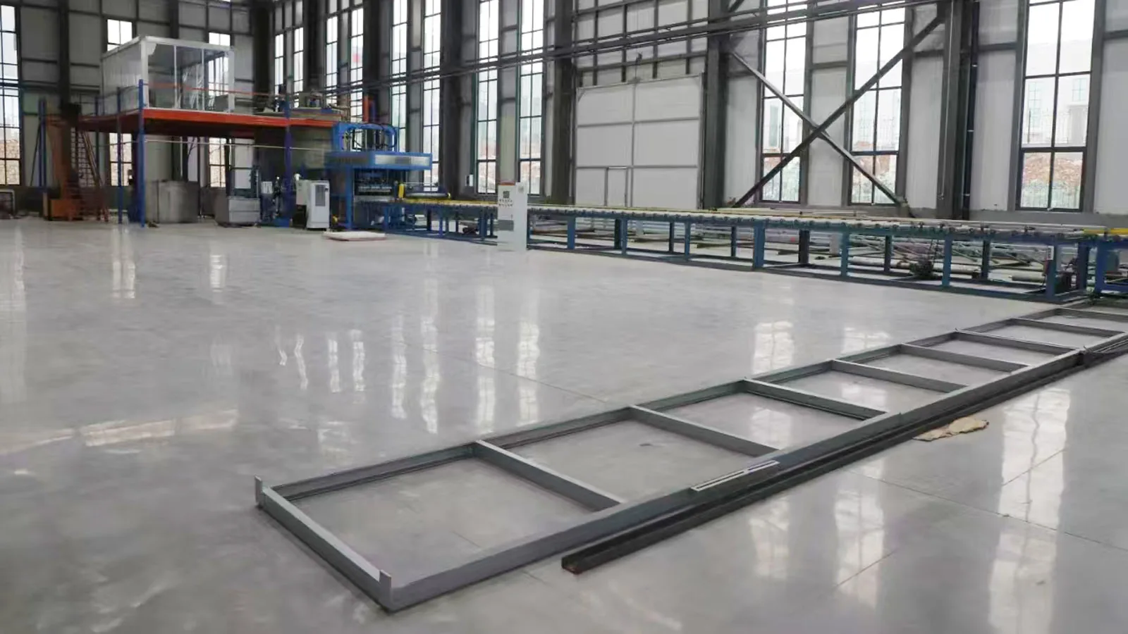Ceramic fiber board production line