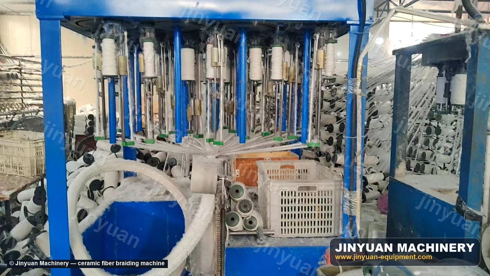 Ceramic Fiber Braiding Machine